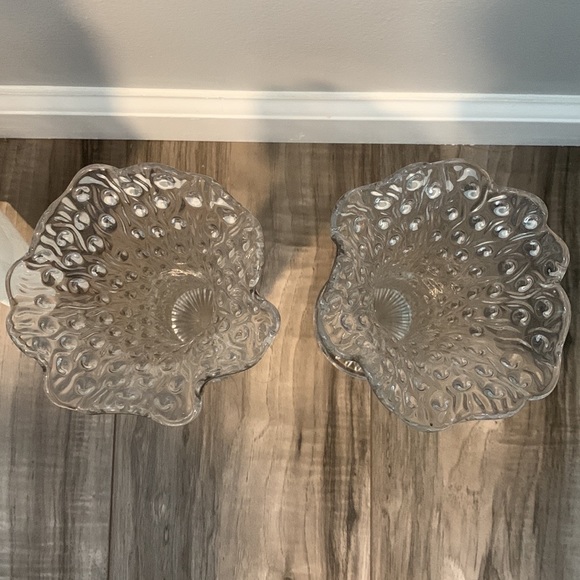 Vintage 1900-1920 Northwood tree trunk vase set of 2 - Picture 2 of 4